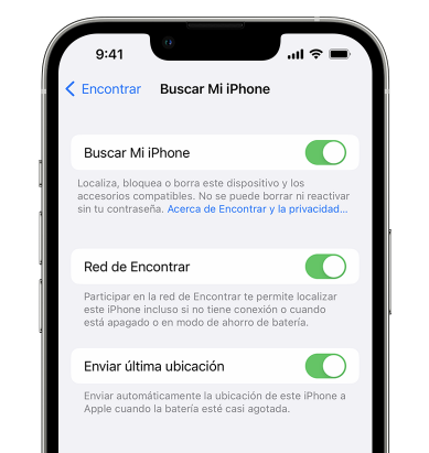 Activar la ubicación de los AirPods